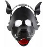 Kinky Puppy Masque Dog Pup Noir